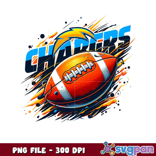 Los angeles chargers rugby ball png, nfl teams png, nfl games png