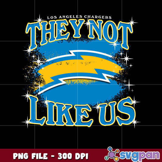 Los angeles chargers team logo they not like us png, chargers nfl png, nfl games png
