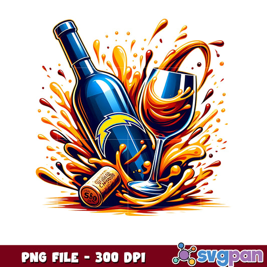Los angeles chargers wine png, nfl standings png, nfl news png