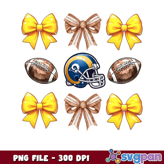Los angeles rams bowtie png, nfl streams​​ png, nfl rankings​​ png