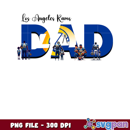 Los angeles rams dad png, nfl los angeles rams png, amercan football png
