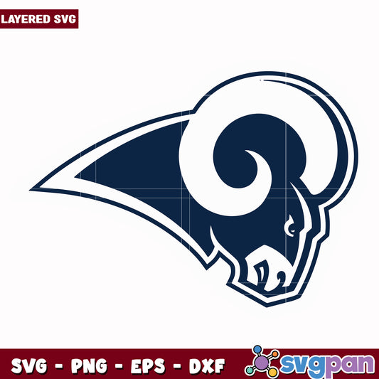 Los angeles rams logo svg, nfl rankings svg, nfl la rams svg