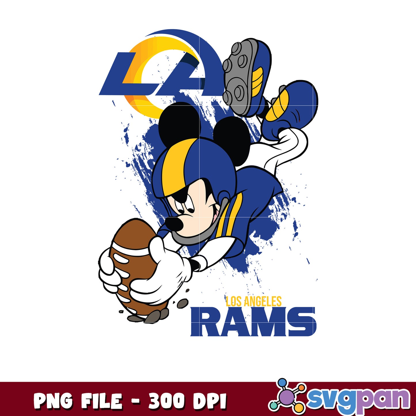 Los angeles rams mickey mouse png, los angeles rams meme png, nfl 2025 png