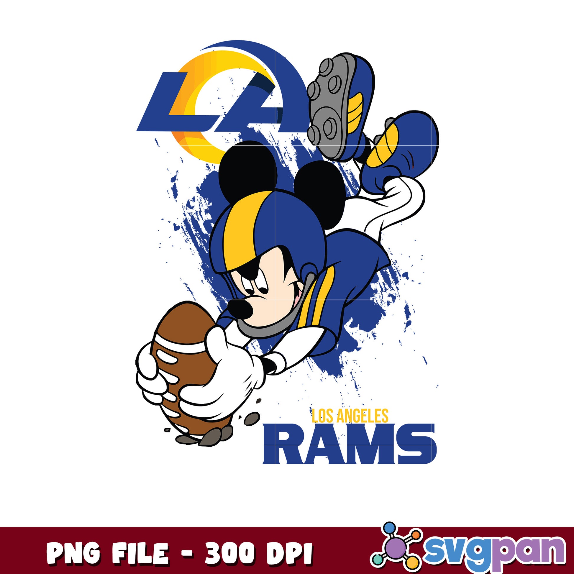Los angeles rams mickey mouse png, los angeles rams meme png, nfl 2025 png