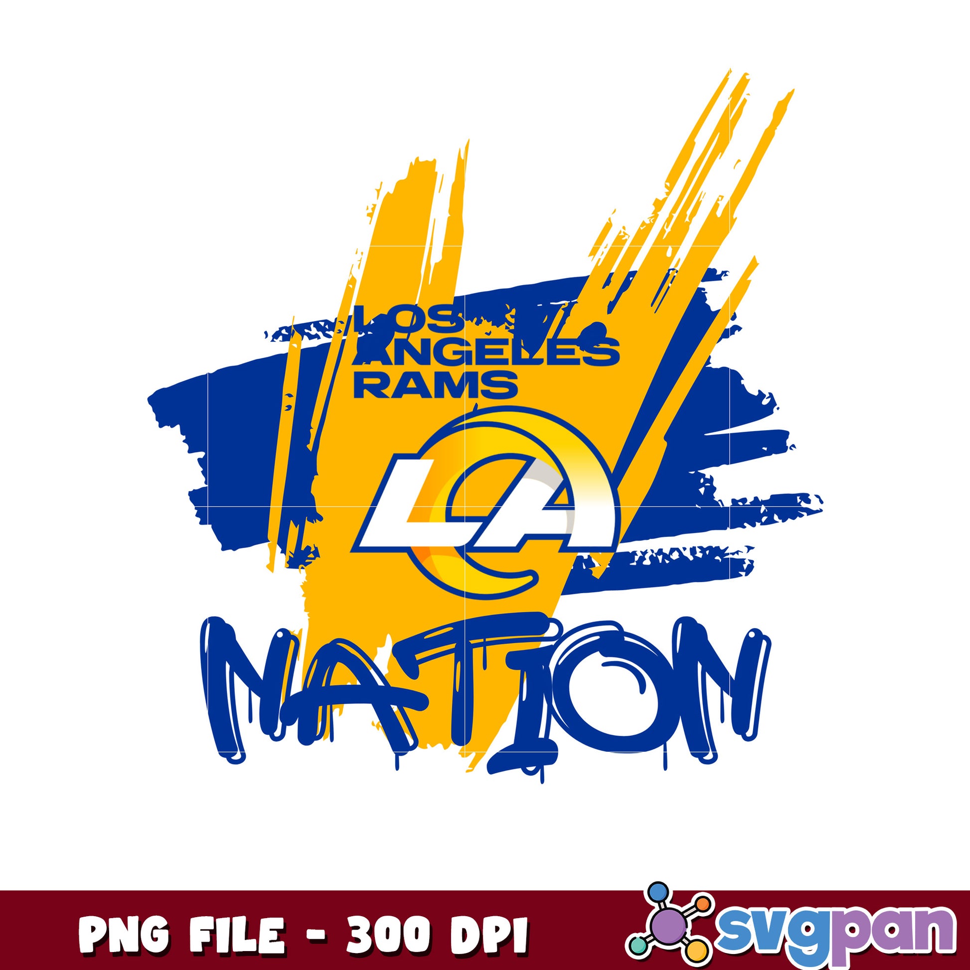 Los angeles rams nfl helmet nation design png, american football png, nfl nfl super bowl​  png