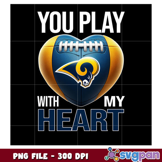 Los angles rams nfl heart png, super bowl 2025 png, nfl games today png