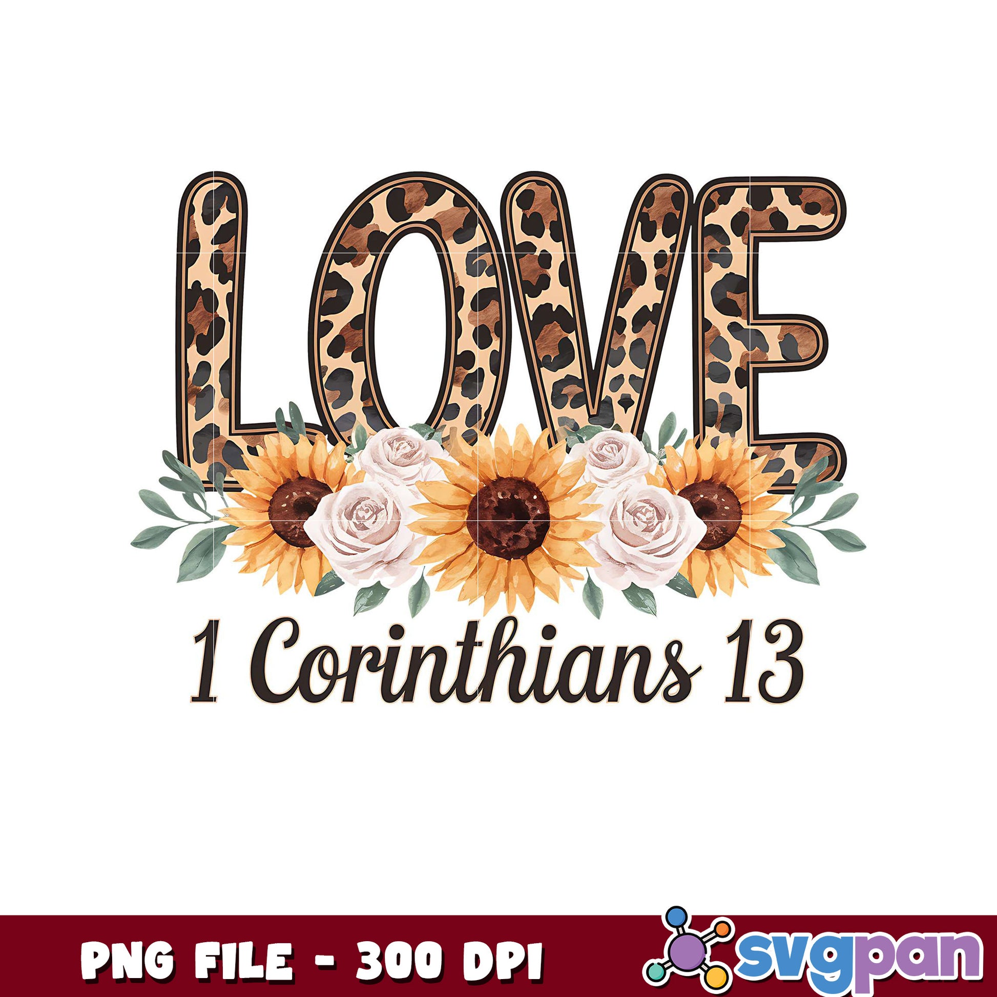 Love Design with Sunflowers, Perfect for Any Occasion