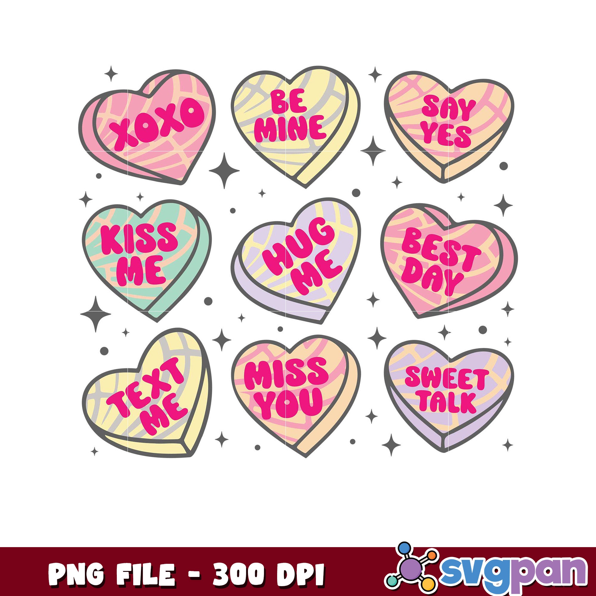 Love Heart Graphics for Valentine, Cute PNG Design Download – svgpan