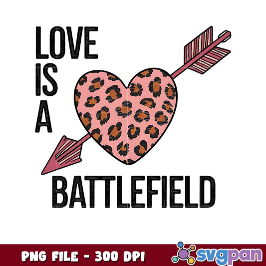 Love is a battlefield design, perfect for creative projects