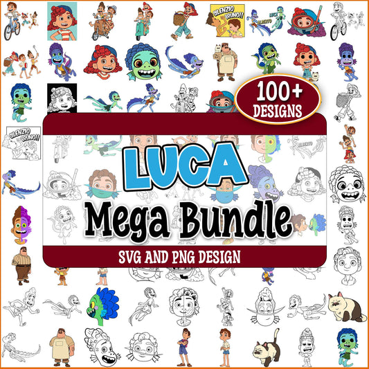 Luca disney svg bundle