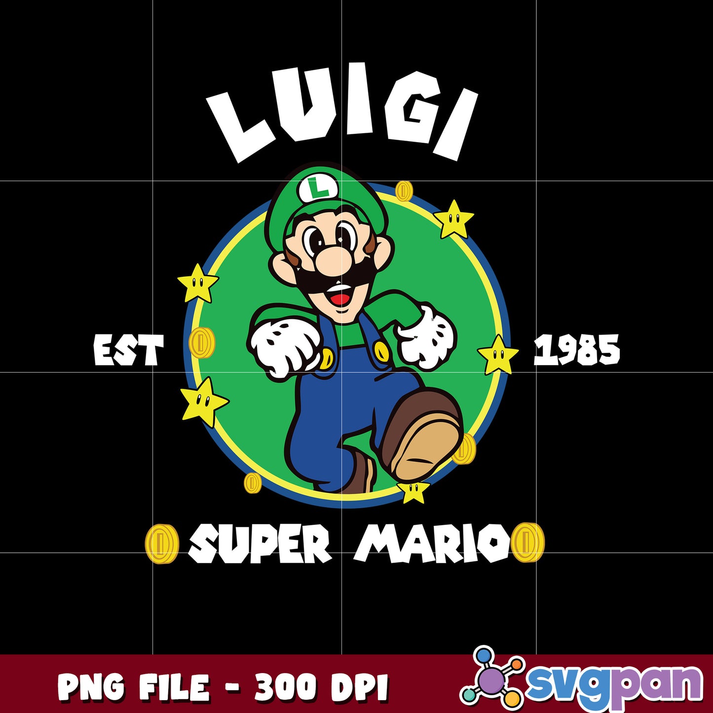 Luigi est 1985 png, mario and luigi png, super mario games png