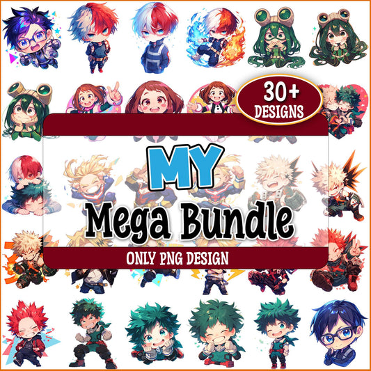 MHA png bundle