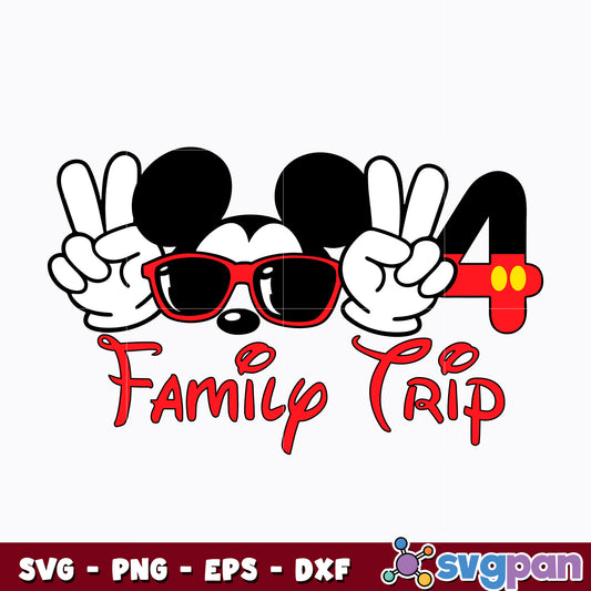 minnie Mouse 2024 Family Trip svg