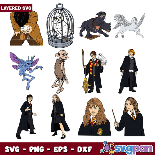 Magical Character SVG Bundle for Creative Projects