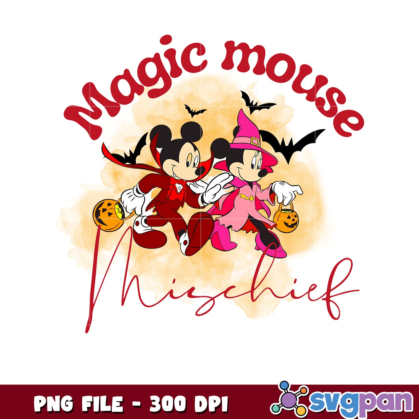 Magic mouse png, time to halloween png, funny halloween png