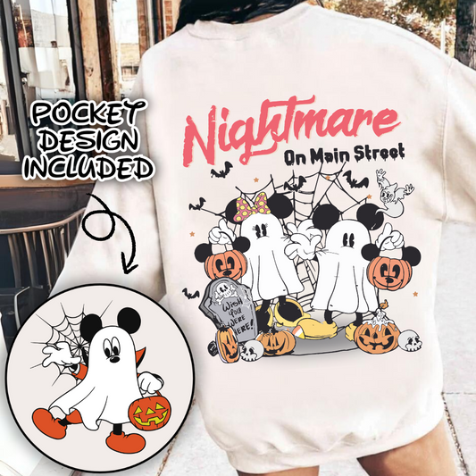 Mainstreet nighmare png, halloween candy png , halloween cartoons png