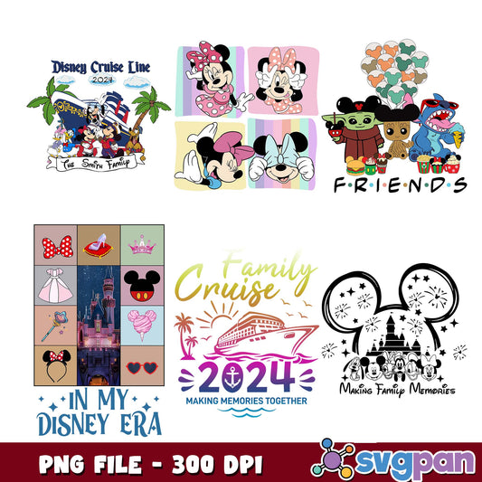 Making family memories png bundle