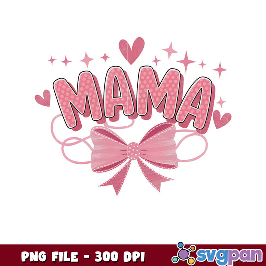 Mama Design with Heart Elements, Perfect for Gifts