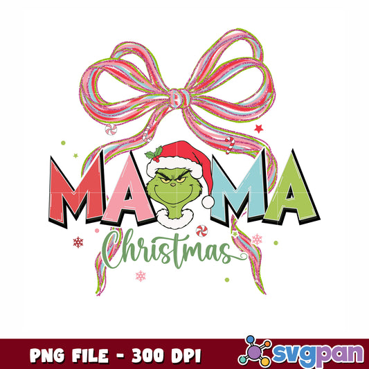 Mama grinch png, christmnas holidays png, the grinch png