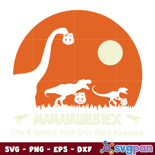 Mamasaurus Rex Halloween svg