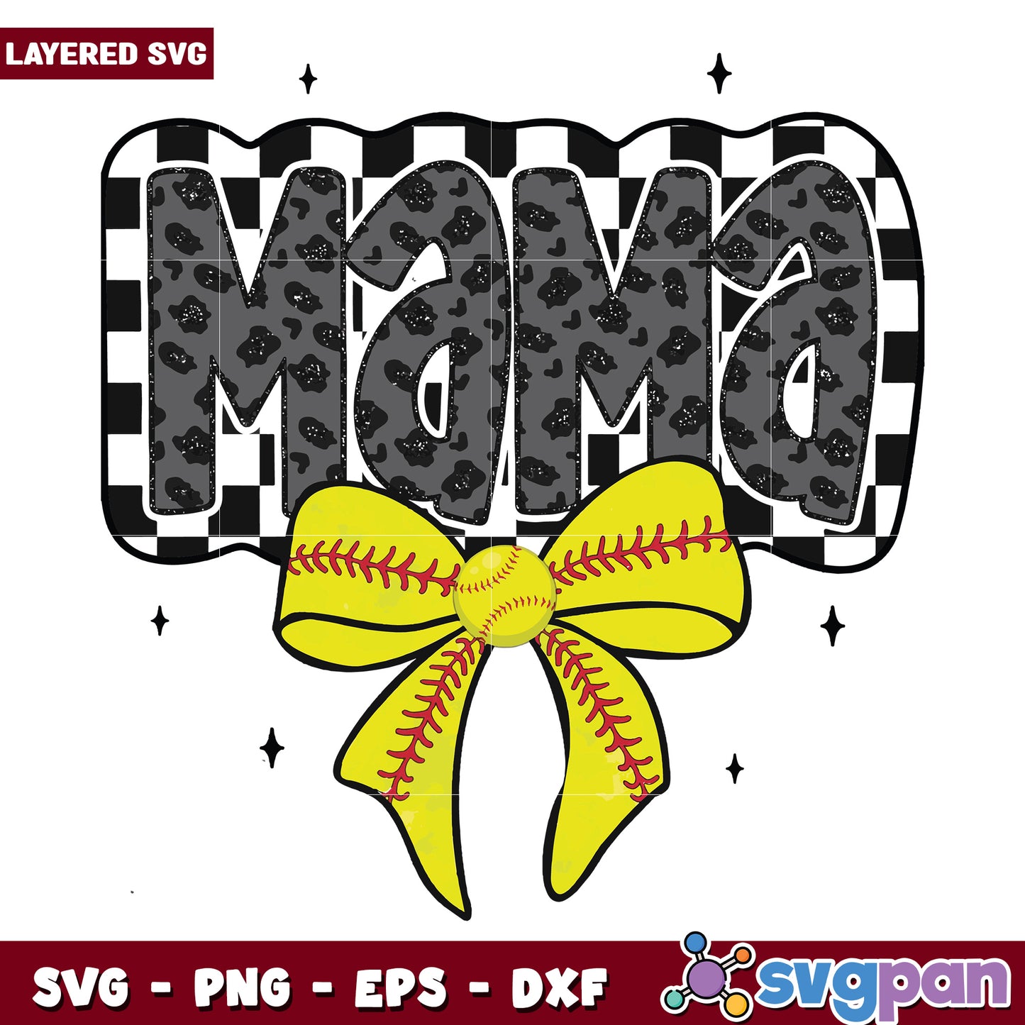 Mama with bow tie svg, mother day svg, moms day svg