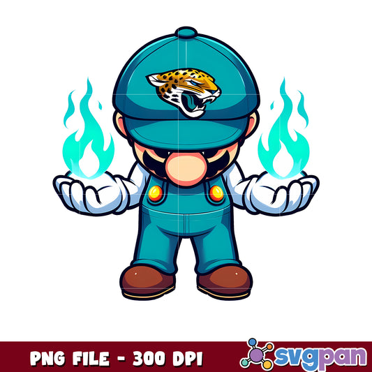 Mario jacksonville jaguars design png, national league football png, nfl team png
