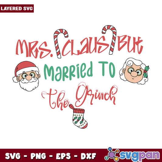 Married to the grinch svg, grinch costume svg, grinch quotes svg