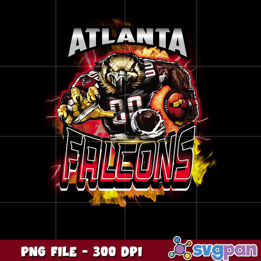 Mascot of atlanta falcons team nfl png, national football league png, nfl png
