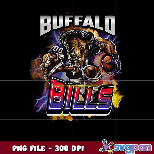 Mascot of buffalo bills team nfl png, national football league png, nfl png