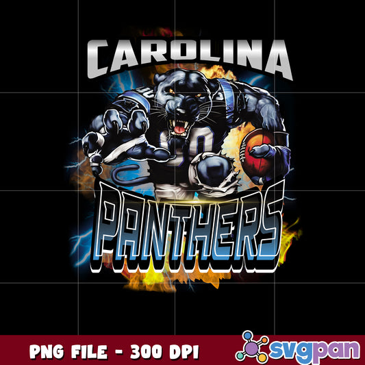 Mascot of carolina panthers team nfl png, national football league png, nfl png