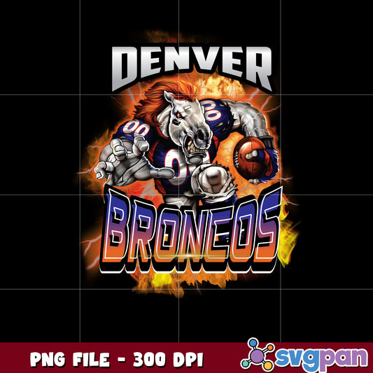 Mascot of denver broncos team nfl png, national football league png, nfl png