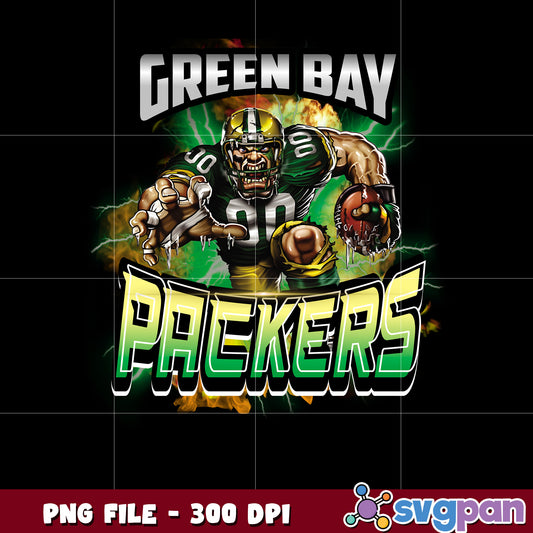 Mascot of green bay packers team nfl png, national football league png, nfl png
