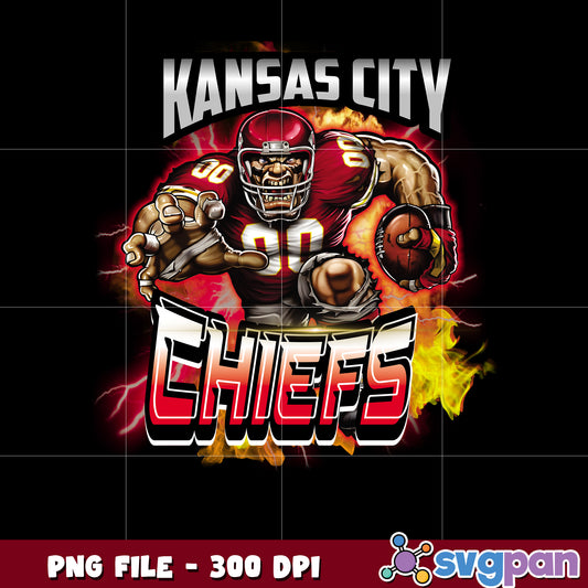 Mascot of kansas city chiefs team nfl png, national football league png, nfl png