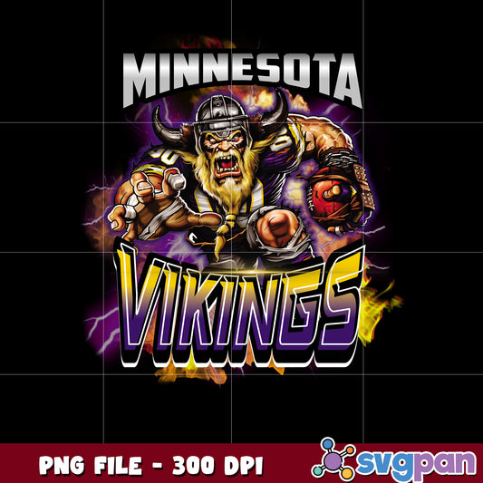 Mascot of minnesota vikings team nfl png, national football league png, nfl png