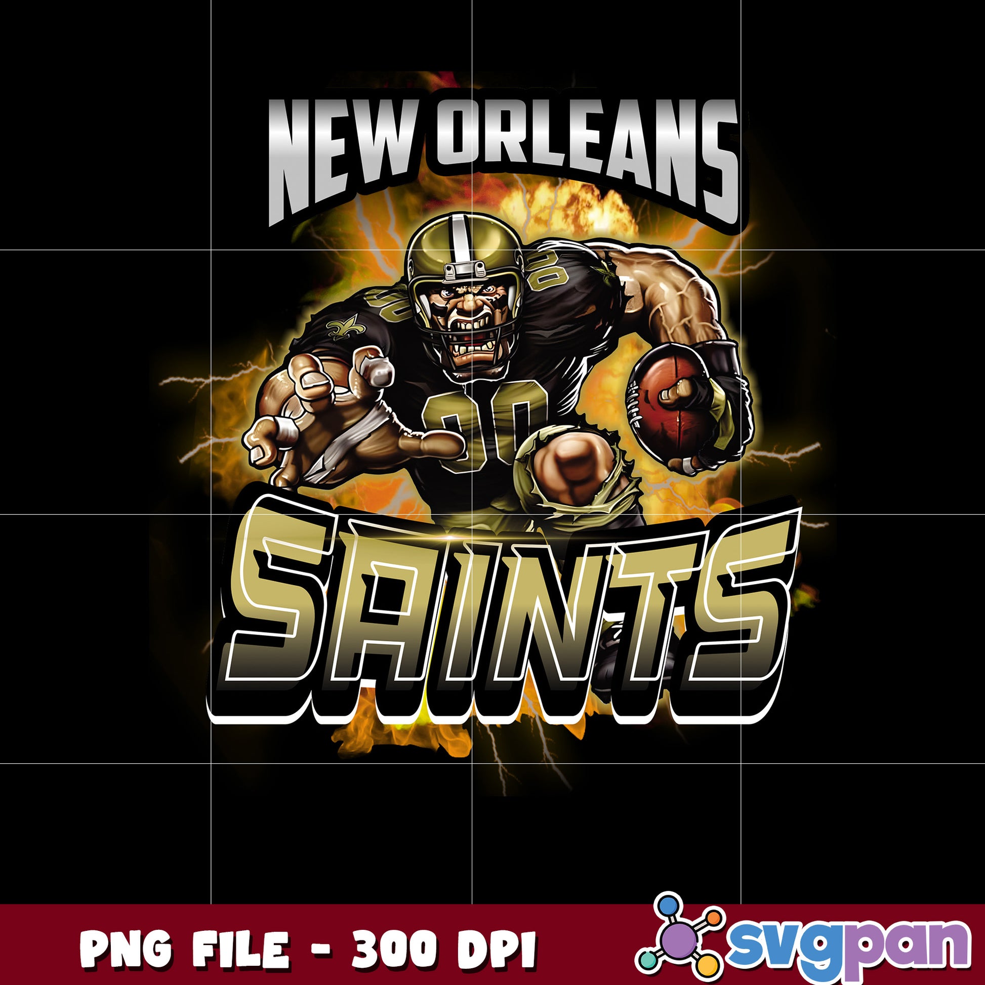 Mascot of new orleans saints team nfl png, national football league png, nfl png