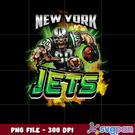 Mascot of new york jets team nfl png, national football league png, nfl png