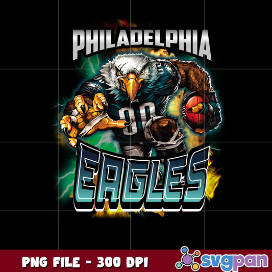 Mascot of philadelphia eagles team nfl png, national football league png, nfl png