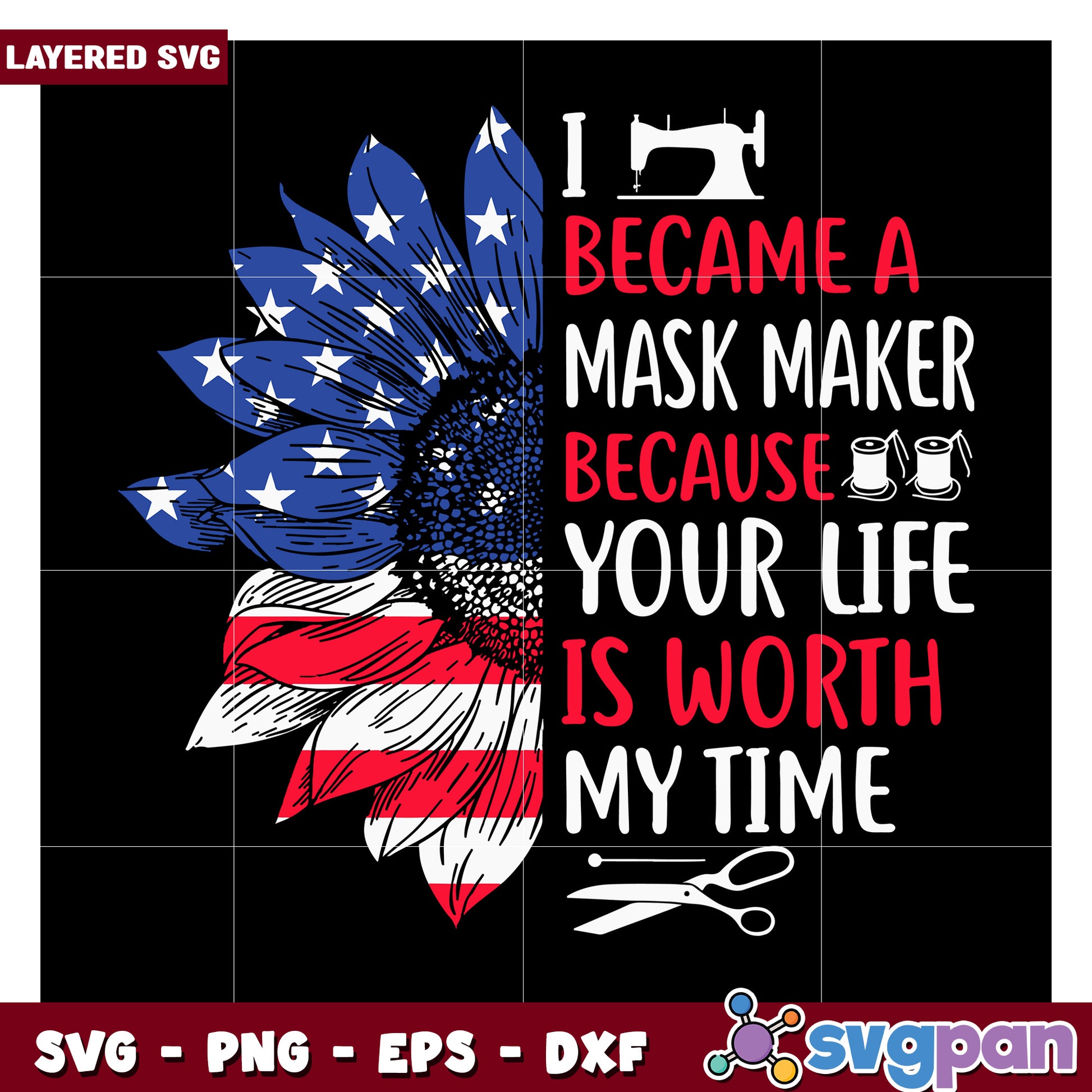 Mask Maker SVG Design for Creative Projects, Honor Your Craft
