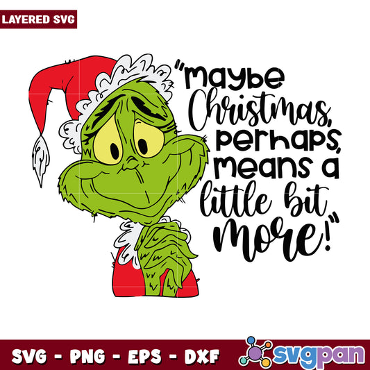 Maybe chirstmas svg, winter grinch svg, grinch designs​ svg