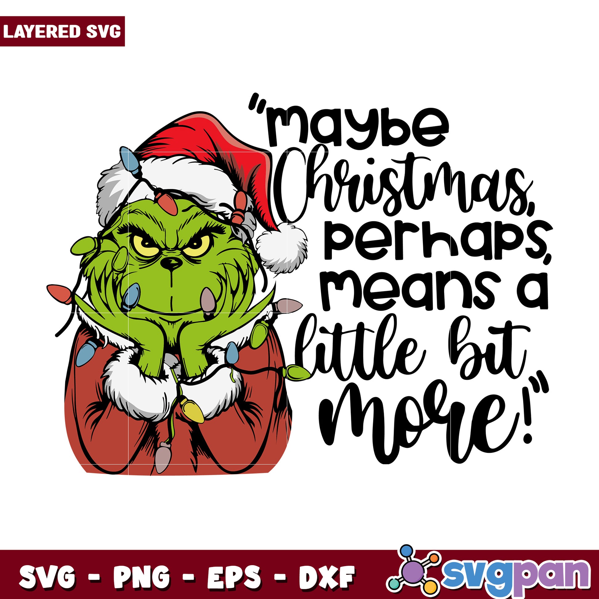 Maybe christmas svg, disney charatcers svg, christmas cartoon​ svg