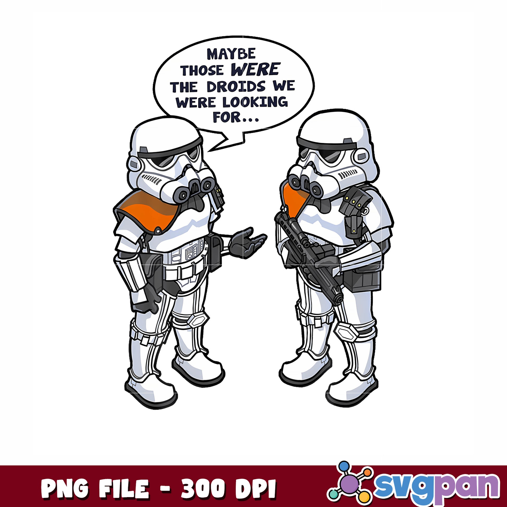 Maybe those were png, star wars png, simple text png