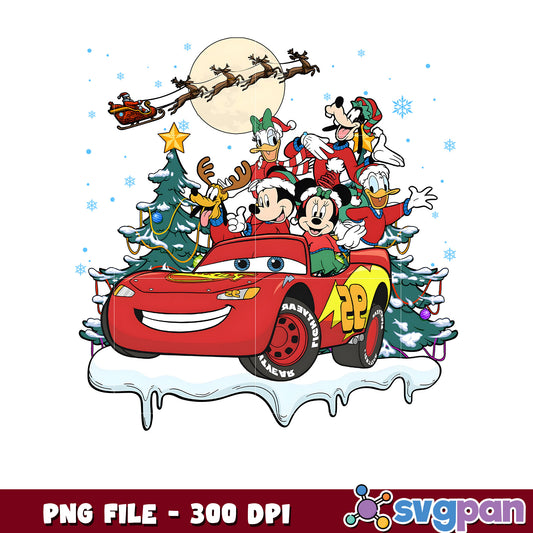 Mcqueen and sensational six png, disney cartoons png, cars movie png