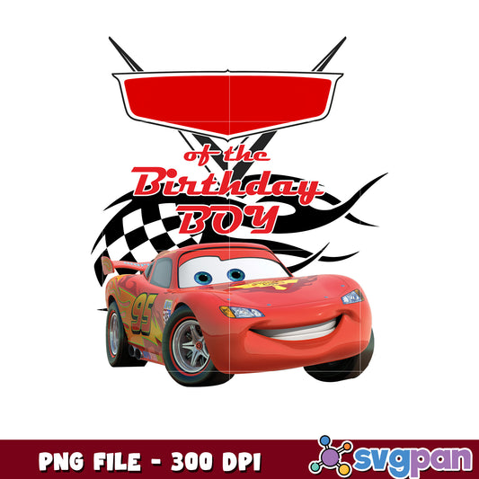 Mcqueen of the birthday boy png, birthday boy mcqueen png, disney mcqueen birthday png