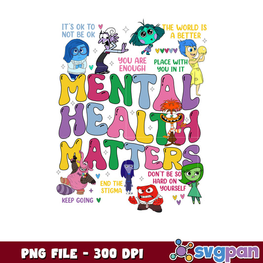 Mental Health Matters PNG Image