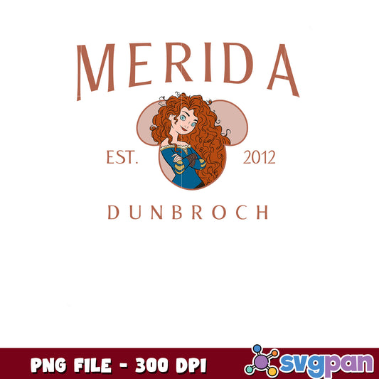 Merida PNG Brave Disney Princess Art