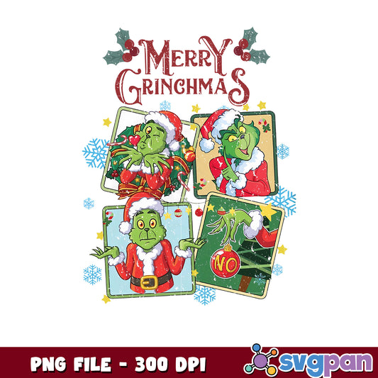 Merry Grinchmas In My Grinch Era png, grinch meme​ png, grinch song​ png
