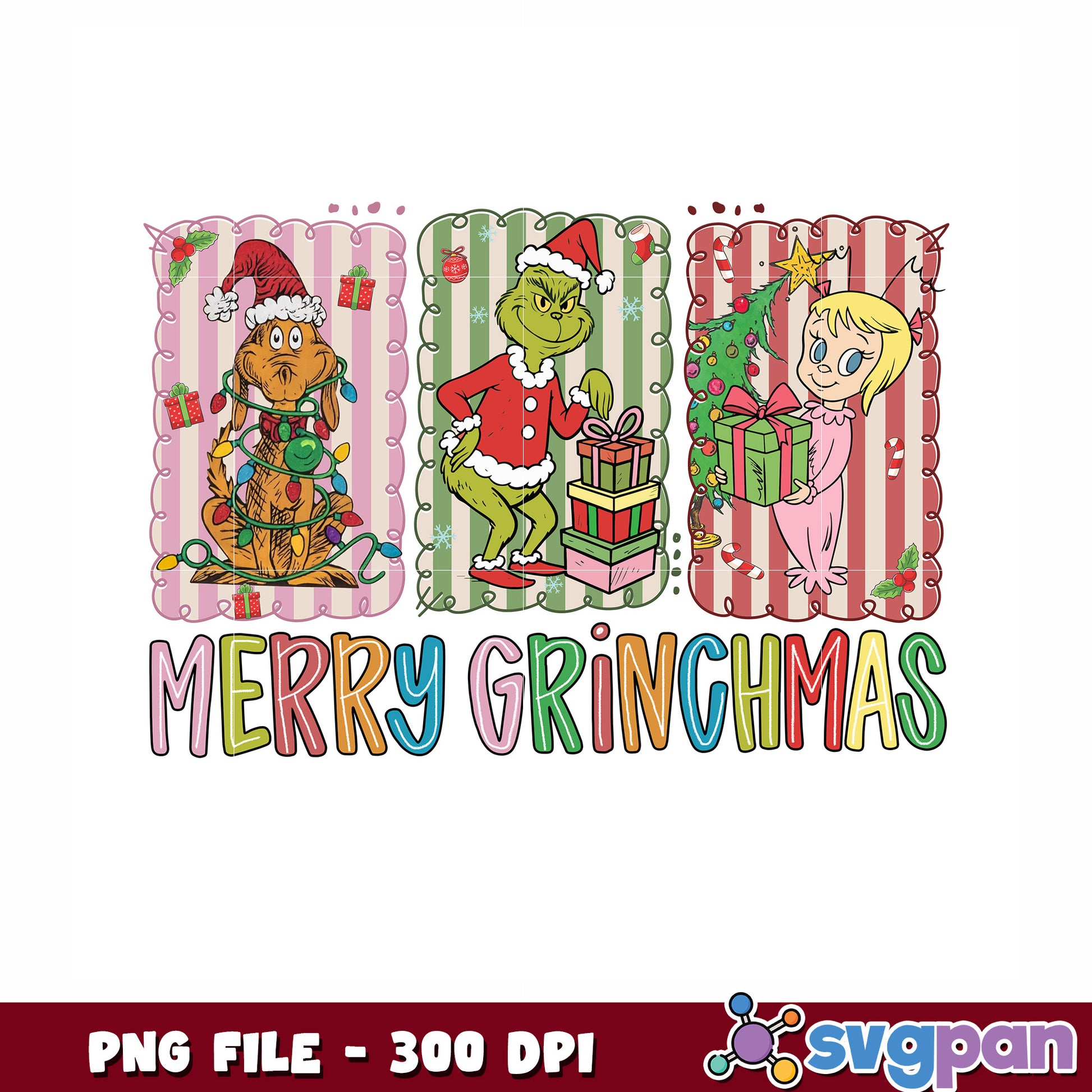 Merry Grincmas png, christmnas holidays png, grinch friends png