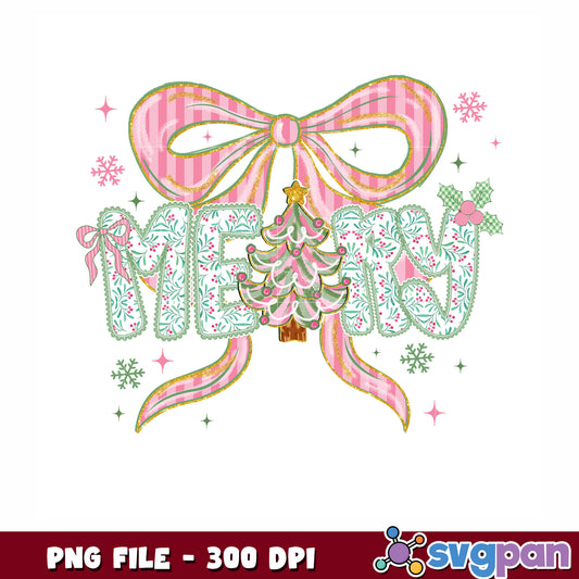Merry bow png, cartoon png, christmas songs png