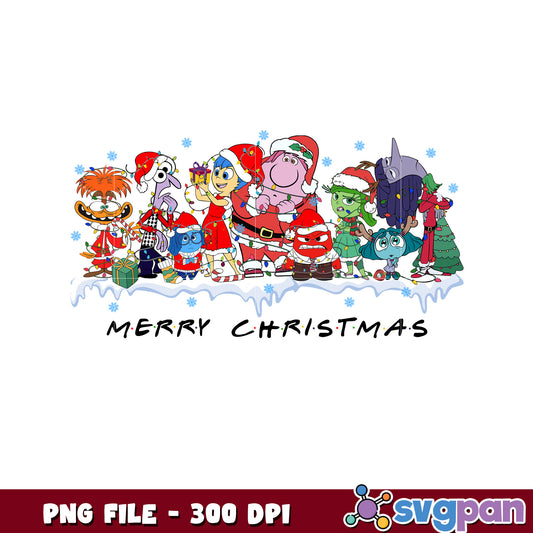 Merry christmas inside out png, christmas​ decor png, christmas cookies png