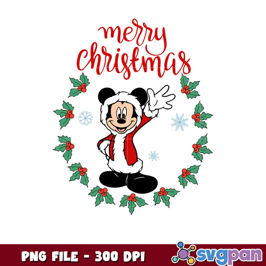 Merry christmas mickey png, merry christmas​ png, holiday png